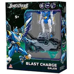 Игровой набор Screechers Wild! S5 L1 V2 Галер запускатель-бластер и машинка-трансформер (KS686111)