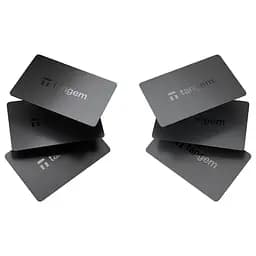 Криптогаманці Tangem Wallet Family Pack Black + Black — 2 набори по 3 картки