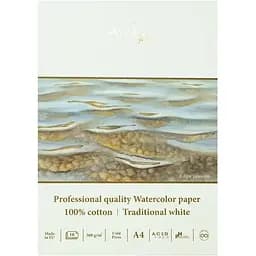 Клей для акварели SM-LT Art PRO CREATE А4 300 г/м² 10 л белая бумага