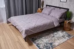 Комплект постельного белья Moon&Star Бязь Gold Люкс Graphite King Size 220x240 наволочки 4х50х70