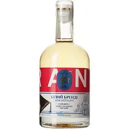 Виний дистилят Дрофа&Люди Білий Бренді Aged on Sherry Oak Chips 42% 0.5 л  - мініатюра 2