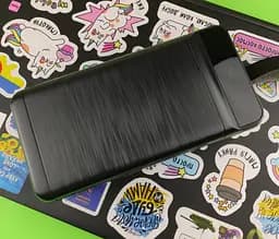Зовнішній АКБ зарядний XO PR156 портативний акумулятор з лампою 30000 mAh чорний - мініатюра 3