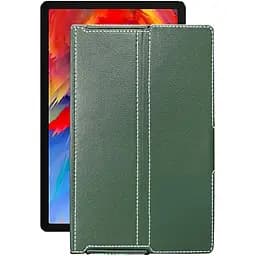 Чехол StatusCASE из экокожи для планшета Lenovo Pad Plus 2021 Темно-зеленый