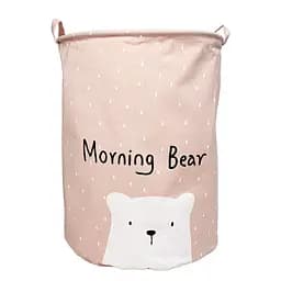Корзина для игрушек "Hello my bear" 34*44 см MEGAZayka Розовый