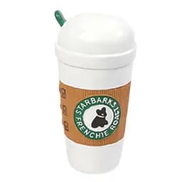 Игрушка для собак стакан с кофе с пищалкой 18 см Croci Coffe Take Away