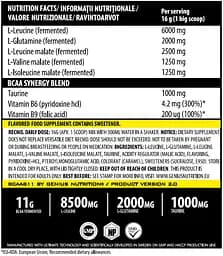 Амінокислоти Genius Nutrition BCAA 8:1:1 Зелене яблуко 400 г - мініатюра 2