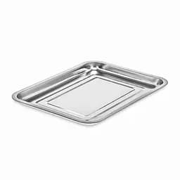 Деко з нержавіючої сталі форма для запікання та випікання 50 х 35 х 2 см Сіре 88396