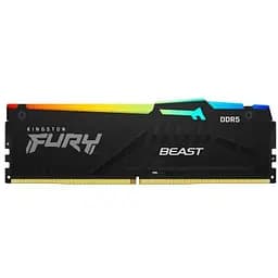Модуль пам'яті для комп'ютера DDR5 64GB 5600 MHz Beast RGB EXPO Black Kingston Fury (ex.HyperX) (KF556C36BBEA-64) - мініатюра 6
