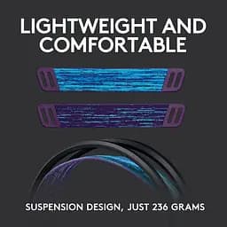 Ігрові навушники Logitech G535 Lightspeed Wireless Black (981-000972) [70702] - мініатюра 3