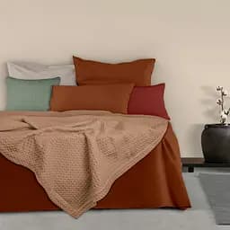 Плед-покривало Cosas Copper Waffle Weave 160х230 см мідний (Blanket_08Copper_WaffleWeave_160x230) - мініатюра 2