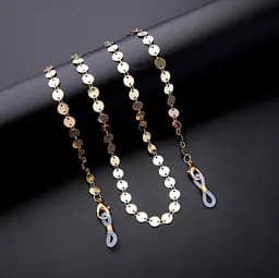 Цепочка для очков Bright and stylish 2 10296 золотистая