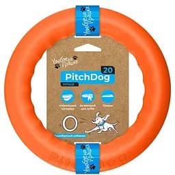 Кільце для апортування PitchDog 20, 20 см, оранжевий (62374)