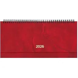 Планинг датированный Buromax Strong 2026 120 страниц красный (BM.2598-05)