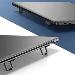 Підставка для ноутбука Baseus Slim Laptop Kickstand (BS-HN001) Grey - мініатюра 8