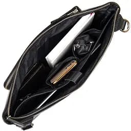 Чоловіча шкіряна сумка для ноутбука GRANDE PELLE 36х25х1,5 см sum0015577 - мініатюра 5