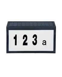 Вуличний світильник на сонячній батареї Goldlux 329493 Numero LED 6000K 50Lm IP44 чорний