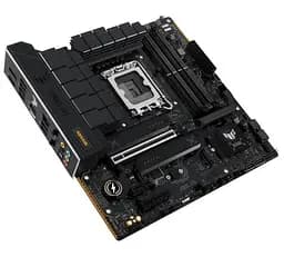 Материнська плата LGA1700, Asus TUF GAMING B760-PLUS WIFI II, B760, 4xDDR5, Int.Video(CPU), 4xSATA3, 3xM.2, 1xPCI-E 5.0 x16, 1xPCI-E 4. 7.1, Realtek 2.5Gb, WiFi 6E, Bluetooth 5.3, 6xUSB3.2/7xUSB2.0, HDMI/DP, MicroATX - мініатюра 4