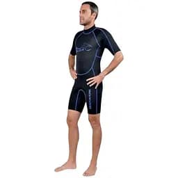 Гідрокостюм Best Divers Shorty Man 2.5 mm Black/Blue XS (1053-AD0980-XS)