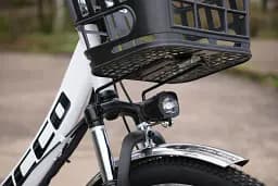 Електровелосипед Двомісний Corso Rocco 26 дюймів (500W 48V 20Ah) Shimano 7 швидкостей Білий - мініатюра 10