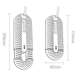 Сушарка для взуття з таймером Xiaomi Sothing Stretchable Shoe Dryer (DSHJ-S-2111) White - мініатюра 5