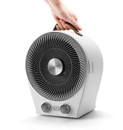 Тепловентилятор BLACK+DECKER 2,0 кВт, площа обігріву 20 кв.м., підлоговий, білий (BXFSH2000E) - мініатюра 2