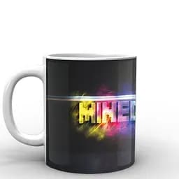 Кружка GeekLand Minecraft Майнкрафт лого MС.02.024 330 мл черная