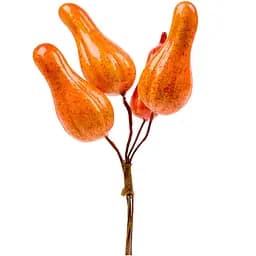 Гарбуз грушоподібний декоративний Yes! Fun Гелловін 6 см 3 шт. (974137)