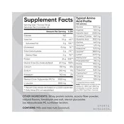 Протеїн Sport Research Whey Protein Isolate Creamy Vanilla 940 г - мініатюра 2