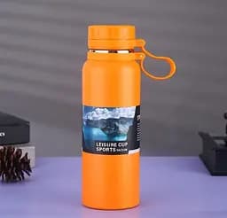 Термос Condor olDBro Stainless Steel Insulation Outdoor помаранчевий 800 мл - мініатюра 2