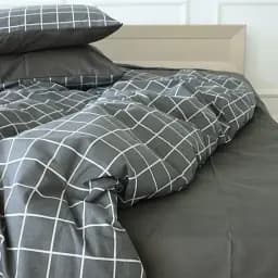 Простирадло MirSon Ranforce Elite 17-4815 Lugano 220x240 см сіре (2200009019463)