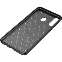 Чохол-накладка Toto TPU Carbon Fiber 1.5 mm Case Samsung Galaxy A40s/M30 Dark Blue - мініатюра 4