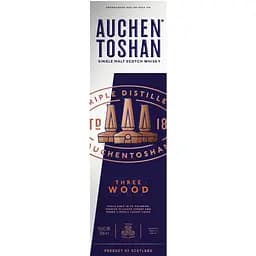 Віскі Auchentoshan Three Wood Single Malt Scotch Whisky, 43%, 0,7 л - мініатюра 2