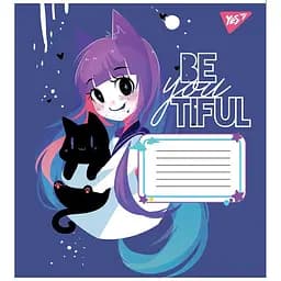 Набор тетрадей Yes BeYouTiful, в косую линию, 12 листов, 25 шт. (766557)