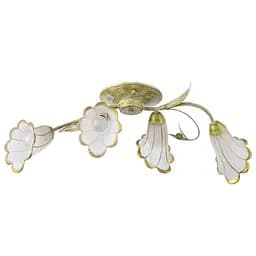 Люстра стельова Brille флористика E14 60W GR (LK-208S/4)