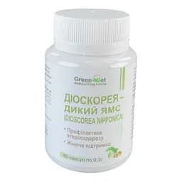 Диоскорея - Дикий Ямс GreenSet Профилактика атеросклероза Женская поддержка 60 капсул
