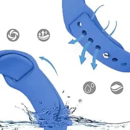 Силіконовий ремінець BeCover для Garmin Vivoactive 3 / 3 Music / Vivomove HR / Vivomove Light Blue (710514) - мініатюра 3