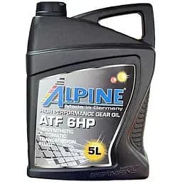 Олива трансмісійна для АКПП синтетична Alpine ATF 6HP (BMW M1375.4, 83220142516) 5 л