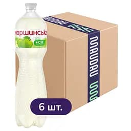 Упаковка напою Моршинська зі смаком яблука негазований 9 л (1.5 л x 6 шт.)