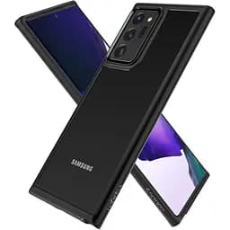 Оригінальний протиударний чохол Spigen Ultra Hybrid для Samsung Galaxy Note 20 Ultra (6.9") Black (ACS01394) - мініатюра 5