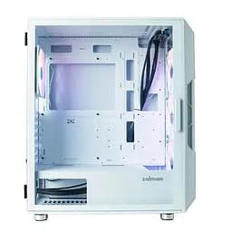 Корпус Zalman I3 Neo Mesh Tempered Glass без БЖ White (I3NEOWHITE) Без БП - мініатюра 3