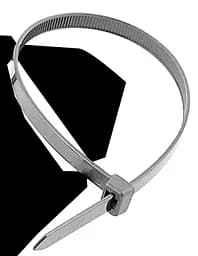 Кабельна стяжка (хомут) 370*4 чорна (внутр. уп. 100шт) ТМ СПЕКТР LUX