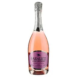 Вино игристое Bazaleti, розовое, полусладкое, 11,5%, 0,75 л (813617)