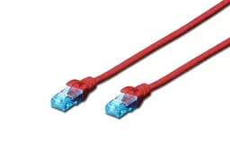 Патч-корд Assmann CAT 5e U-UTP, Cu, PVC AWG 26/7, 2 м DK-1511-020/R Red