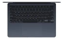 Ноутбук Apple MacBook Air 13,6" Late 2024 Midnight (MC7X4) - мініатюра 2