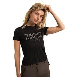 Футболка жіноча Turbat Magic Logo SS Women XS Чорний - мініатюра 2
