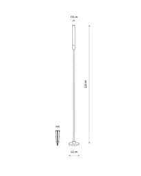 Світильник вуличний ландшафтний Nowodvorski 11546 Zola LED L 1x3W 3000K 100Lm IP54 чорний - мініатюра 5