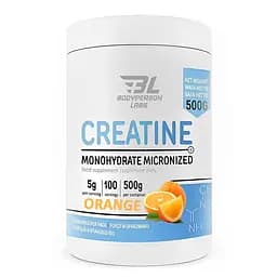 Моногідрат креатину Bodyperson Labs Creatine Monohydrate, 500 грам для підтримки мозку та серця - Апельсин