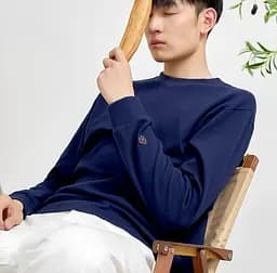Футболка ShangFang Antibacterial T-Shirt 4XL Navy Blue (LLAAC7112C26) Темно-синя - мініатюра 4