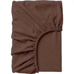 Простирадло на резинці Cosas з вареної бавовни 100х200 Cocoa Brown 100х200х20 см (82WashedCottonCocoaBrown_100x200x20)