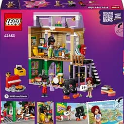 Конструктор LEGO Friends Музична крамниця і квартира 483 деталі (42653) - мініатюра 3